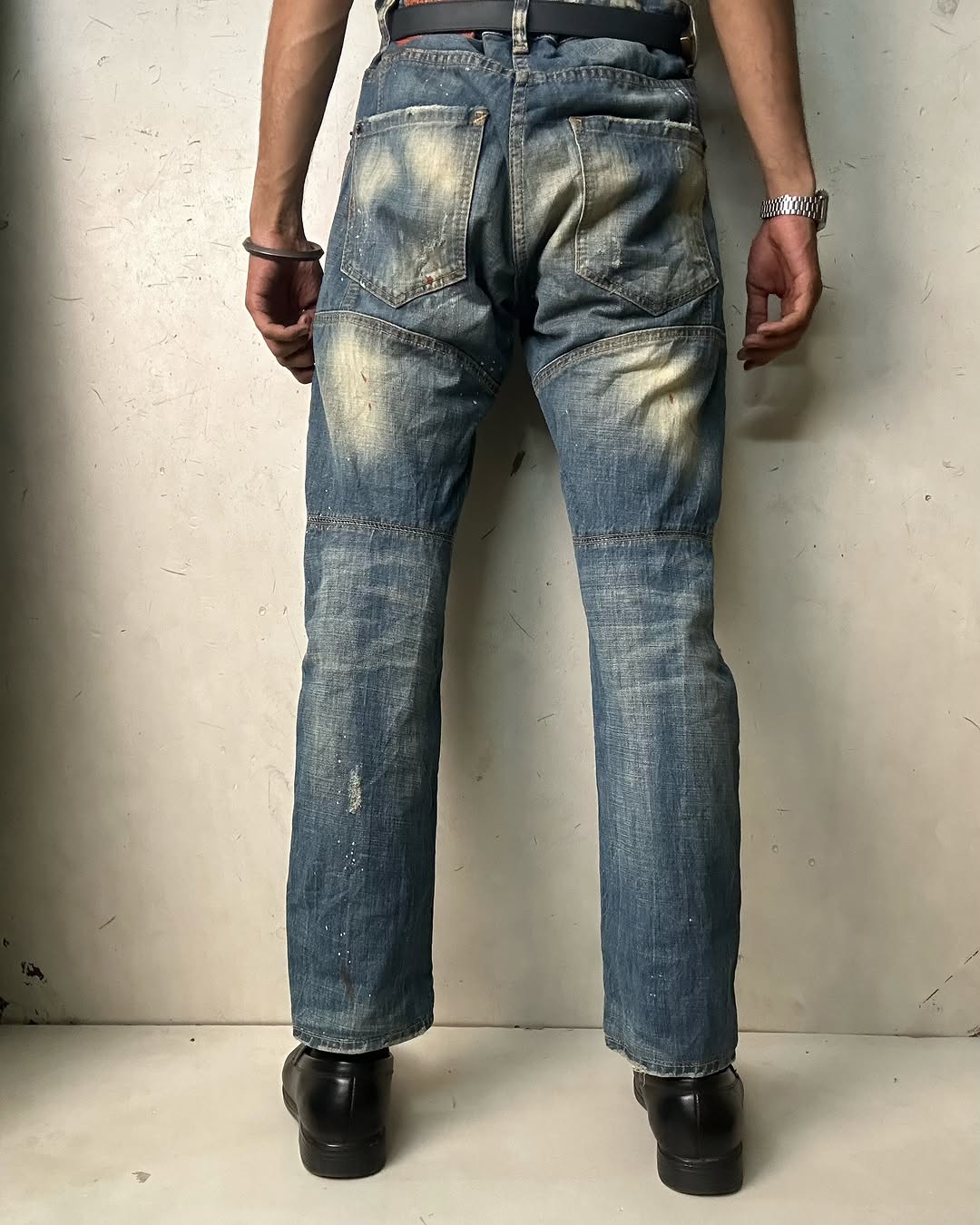DSquared2 Caten Bros Vintage Biker Jeans,W32/L39 - Image 6