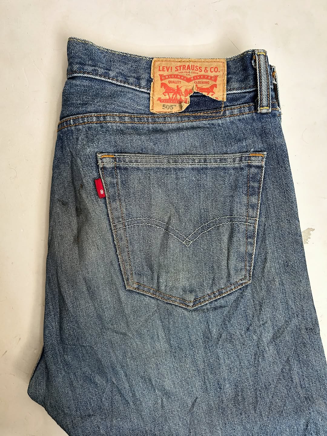 Levi’s 505 vintage Jeans,W34/L43 - Image 4