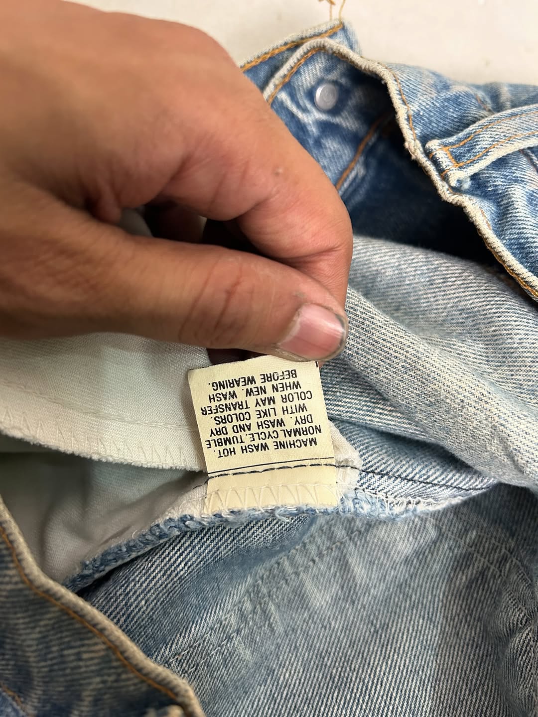 Levi’s Orange Tab vintage washed Jeans,W32/L44 - Image 4