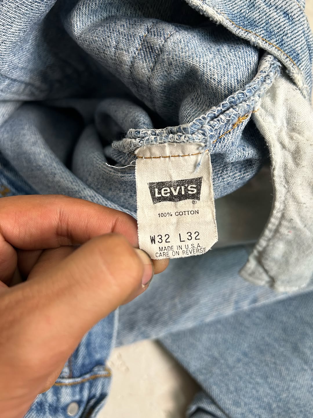 Levi’s 550 vintage Jeans Made in USA,W32/L41 - Image 2