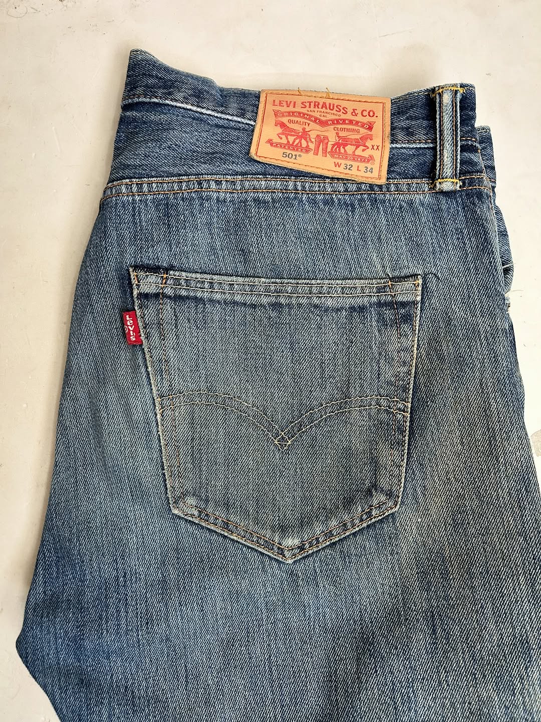 Levi’s 501 vintage washed Jeans,W32/L44 - Image 3