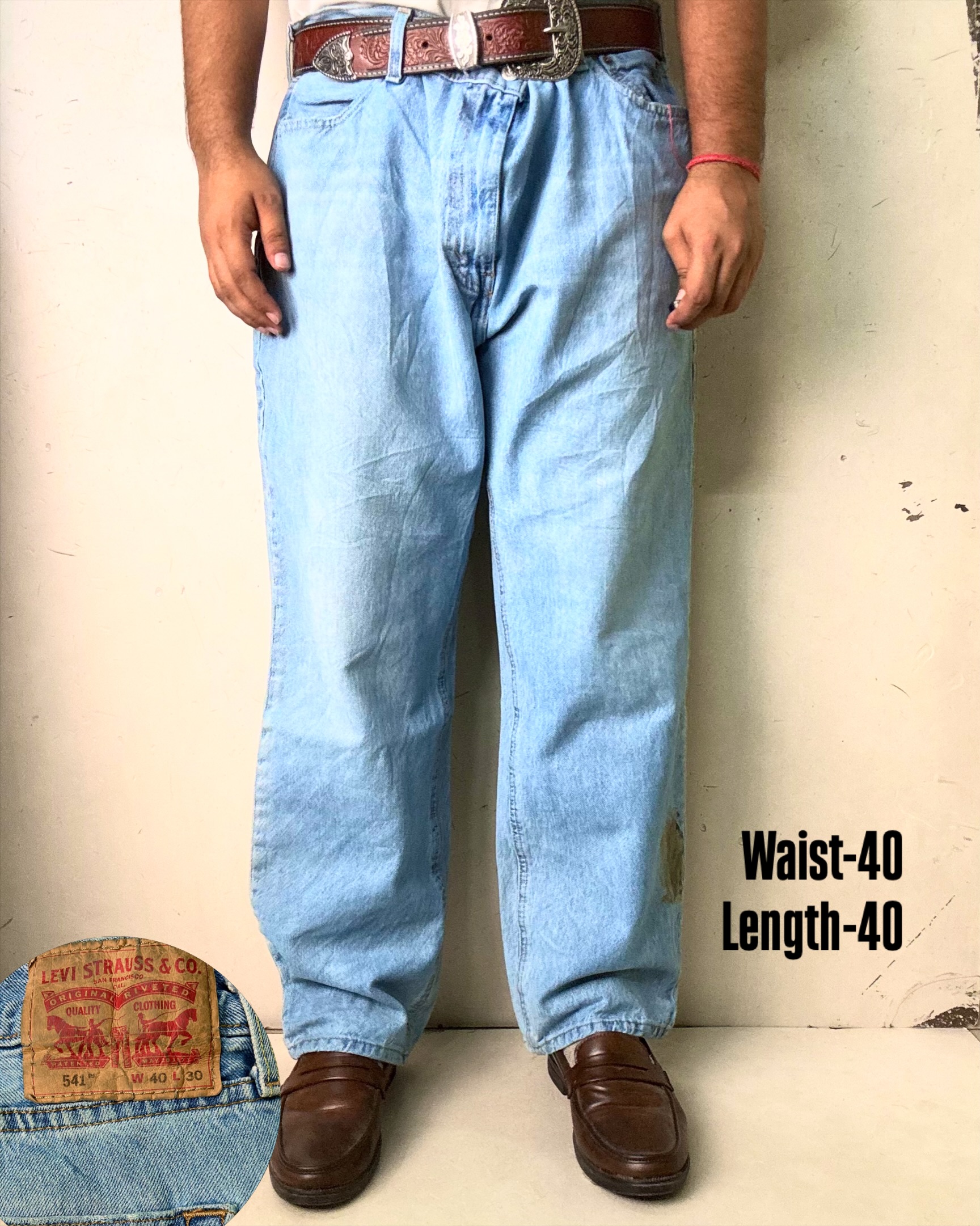 Levi’s 541 Vintage Light washed Jeans,W40/L40