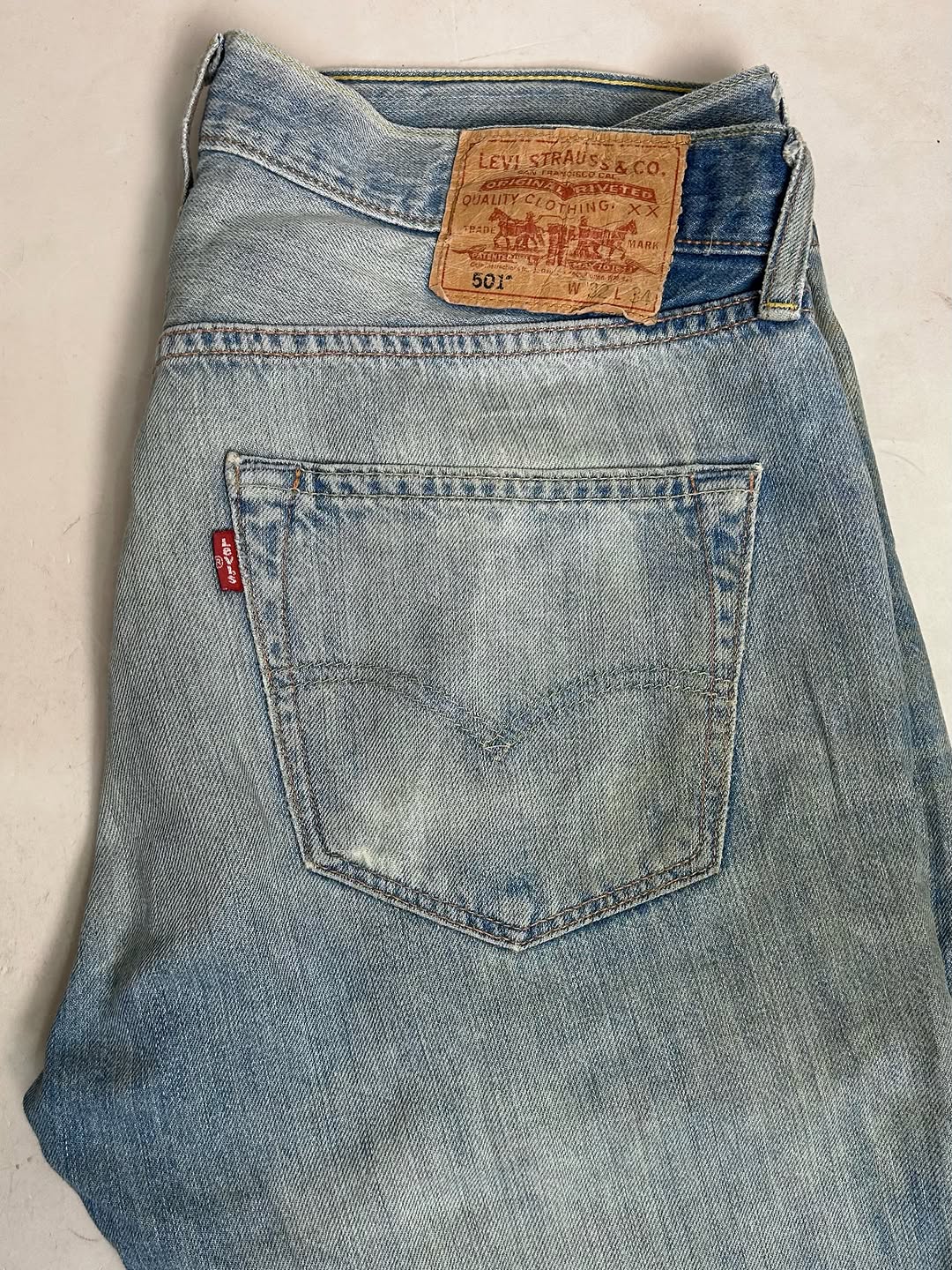 Levi’s 501 vintage washed Jeans,W32/L42 - Image 4