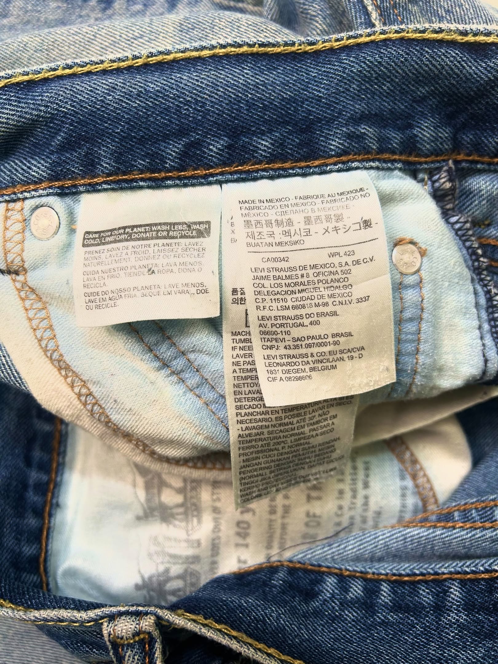 Levi’s 550 Vintage washed Baggy Jeans, W36/L43 - Image 2