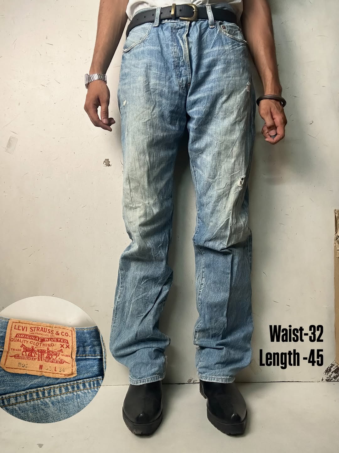 Levi’s 501 vintage tint washed Jeans,W32/L45