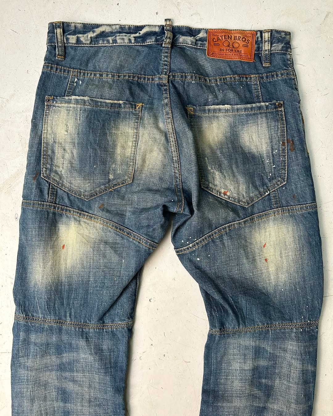 DSquared2 Caten Bros Vintage Biker Jeans,W32/L39 - Image 2