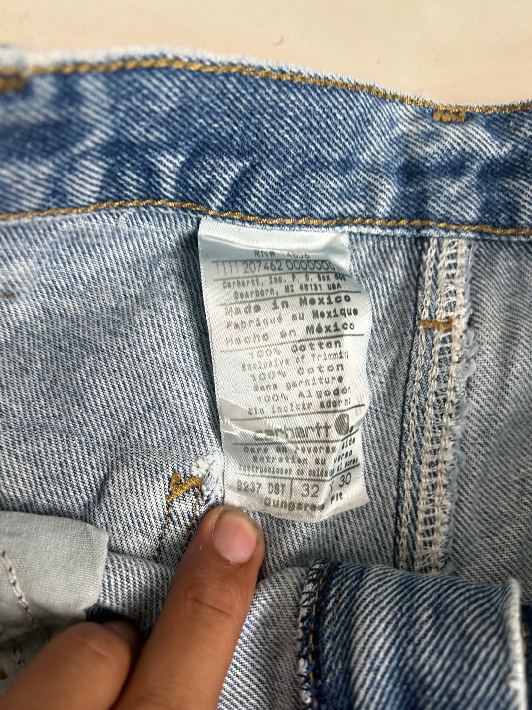 Carhartt Carpenter baggy Jeans,W32/L40 - Image 4