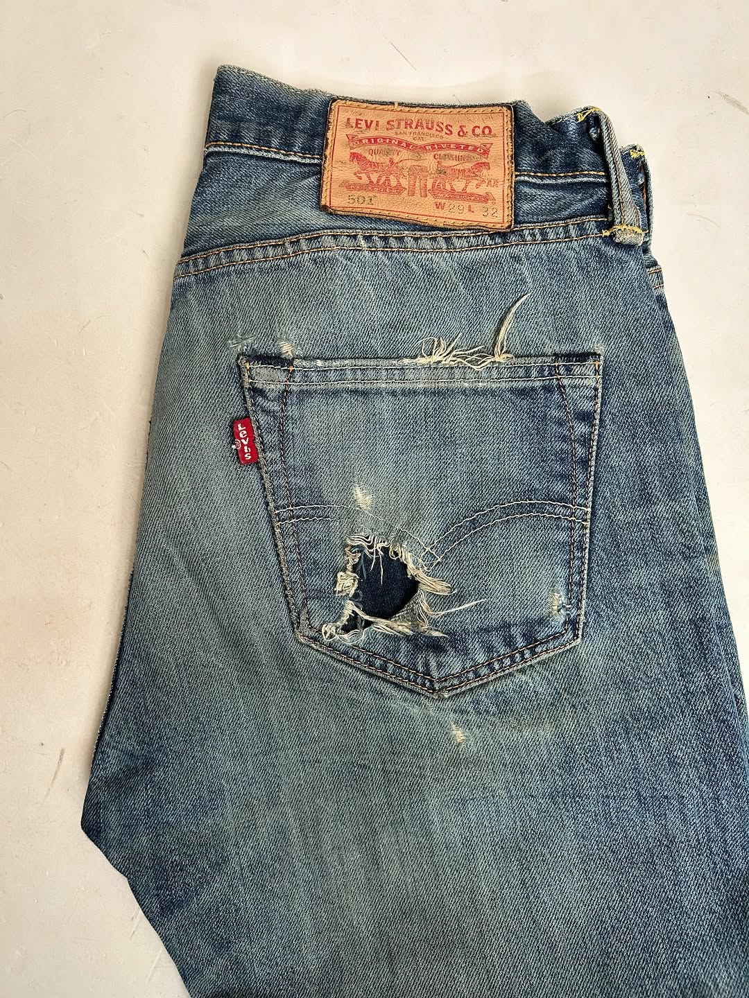 Levi’s 501 vintage washed Jeans,W30/L41 - Image 4