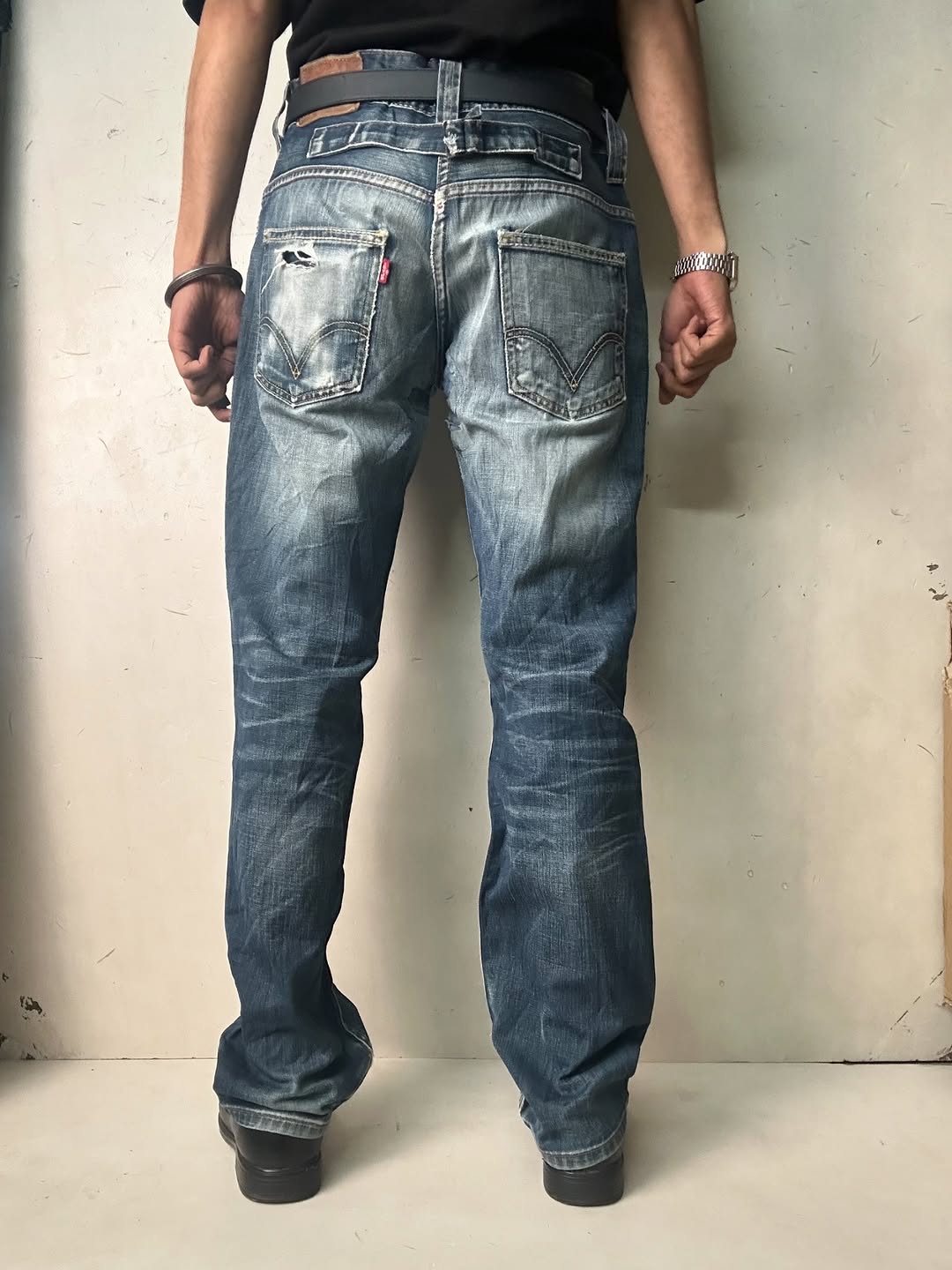 Levi’s 511 Vintage Jeans with adjustable belt,W34/L42 - Image 3