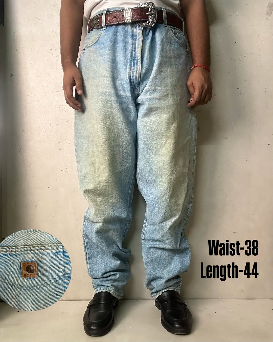 Carhartt B17 Vintage Denim Jeans,W38/L44