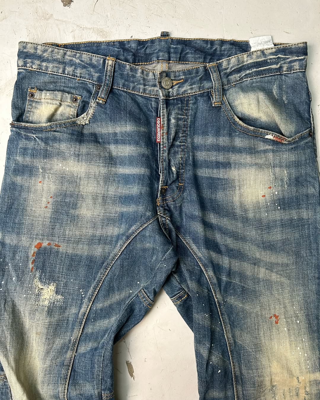 DSquared2 Caten Bros Vintage Biker Jeans,W32/L39 - Image 3