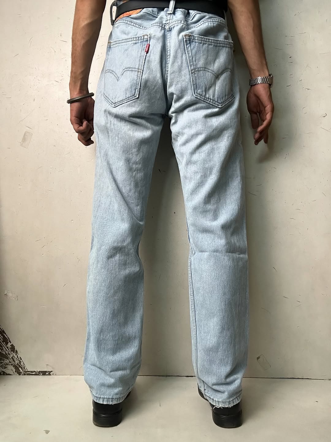Levi’s 505 lightwashed Jeans,W34/L42 - Image 4