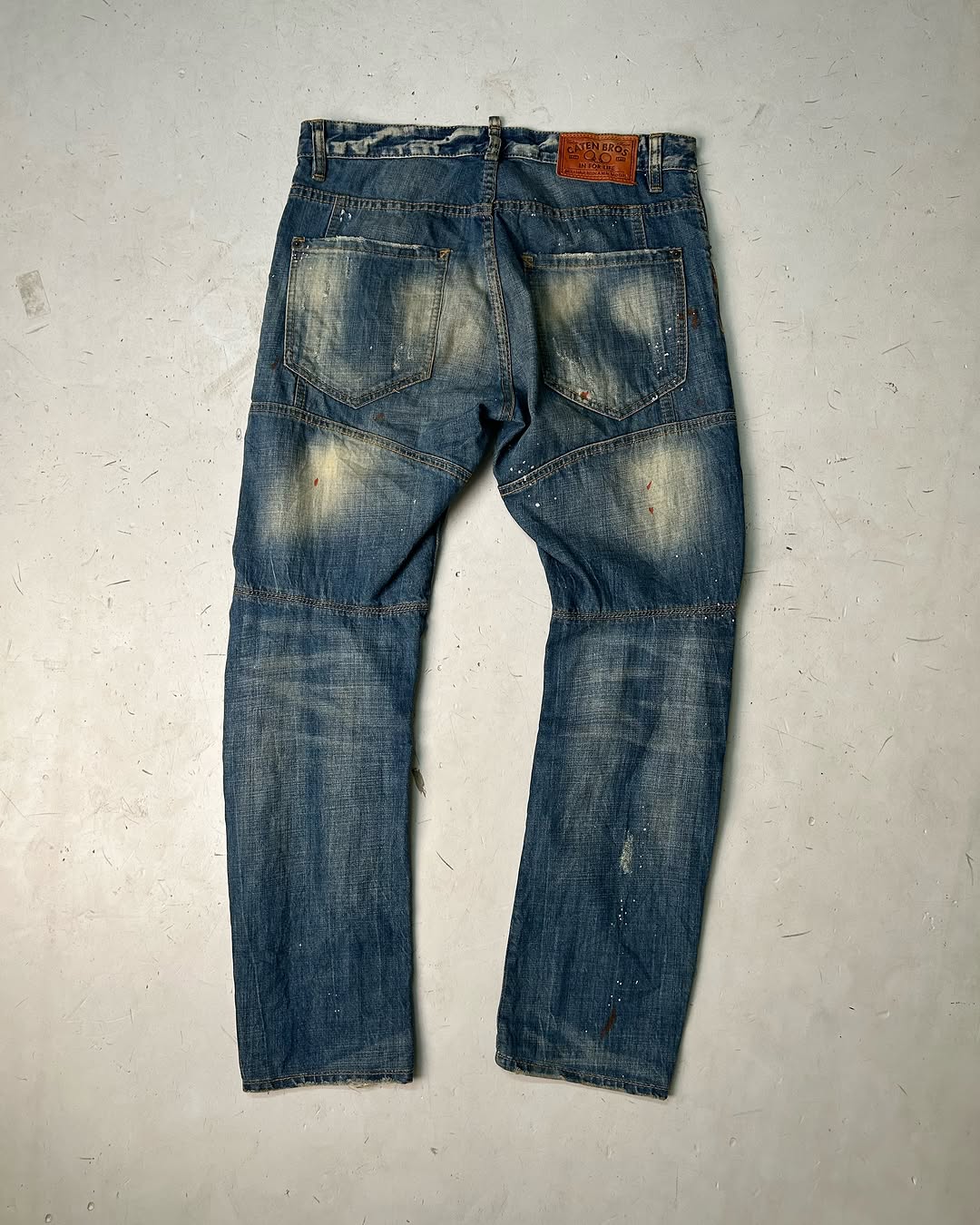 DSquared2 Caten Bros Vintage Biker Jeans,W32/L39 - Image 8
