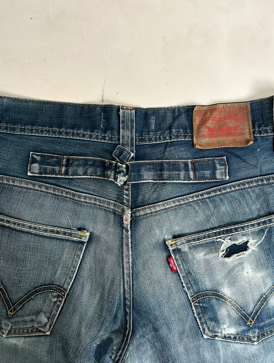Levi’s 511 Vintage Jeans with adjustable belt,W34/L42 - Image 6