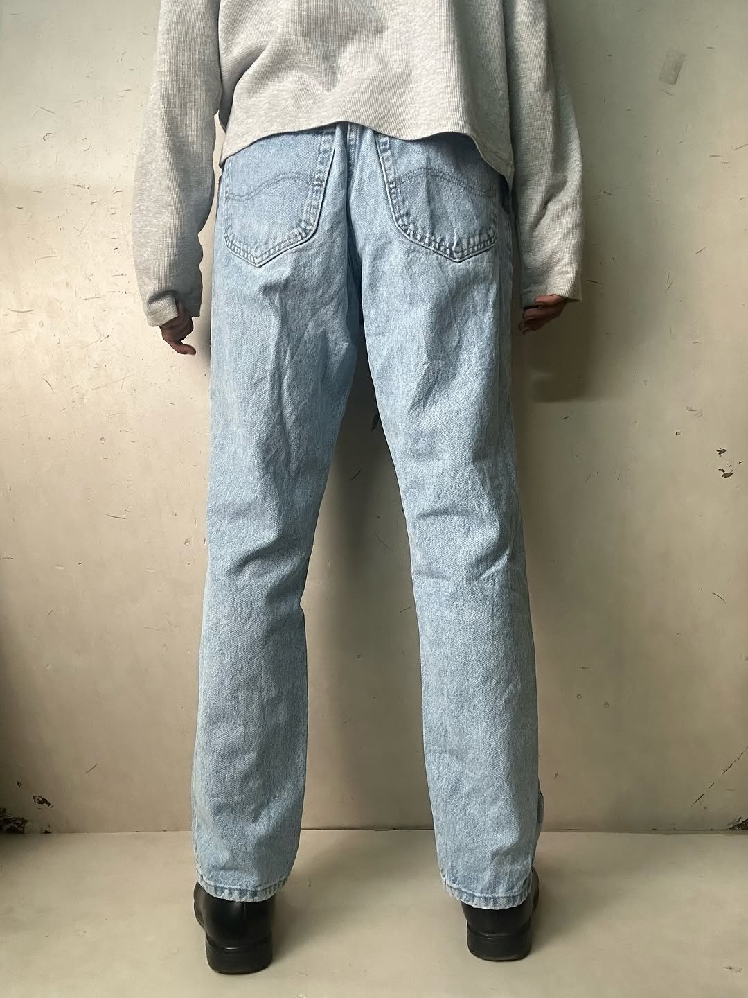 Lee Light Washed Relaxed fit Jeans,W32/L41 - Image 3