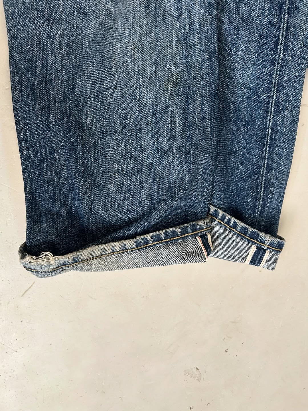 Uniqlo Selvedge Jeans Vintsge washed,W32/L41 - Image 2