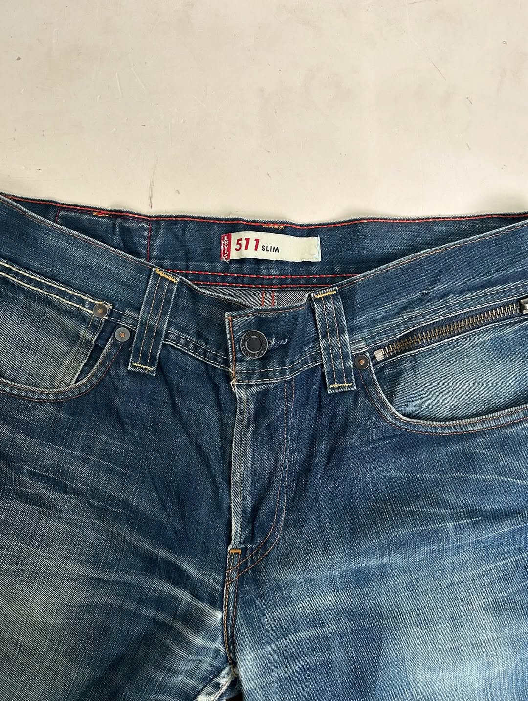 Levi’s 511 Vintage Jeans with adjustable belt,W34/L42 - Image 2