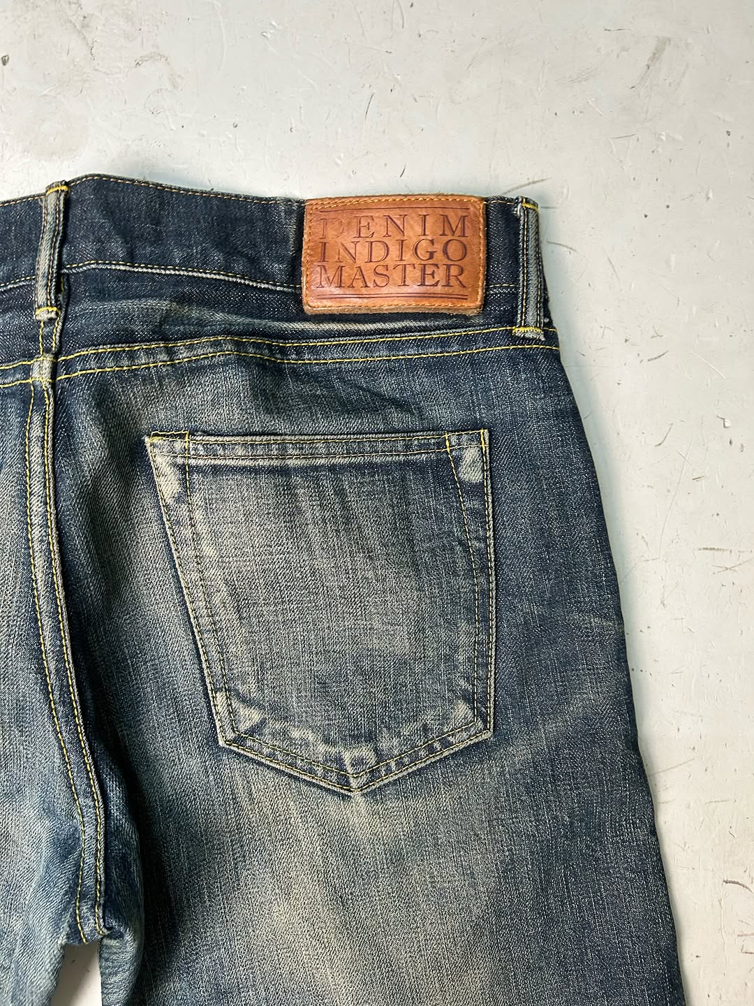 Indigo Denim Masters Selvedge Denim Jeans,W34/L41 - Image 7