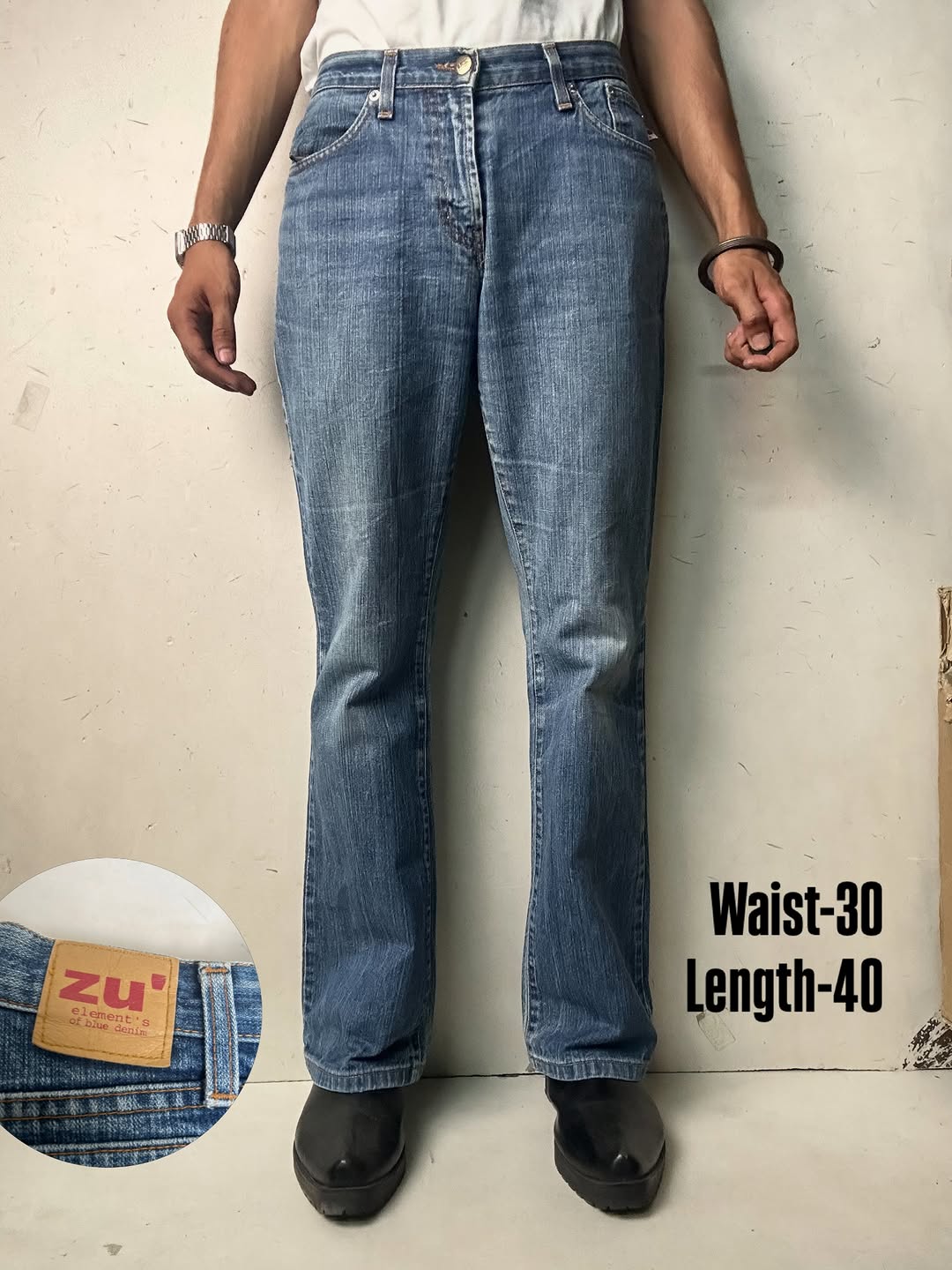 ZU vintage bootcut Jeans,W30/L40