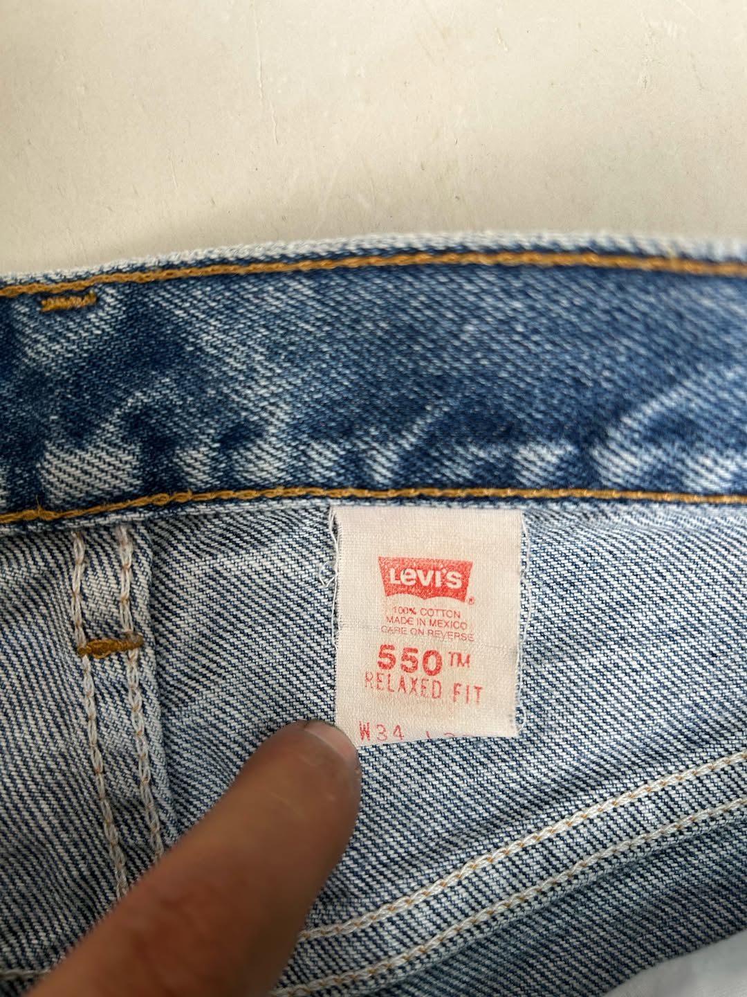 Levi’s 550 vintage Jeans,W34/L42 - Image 3