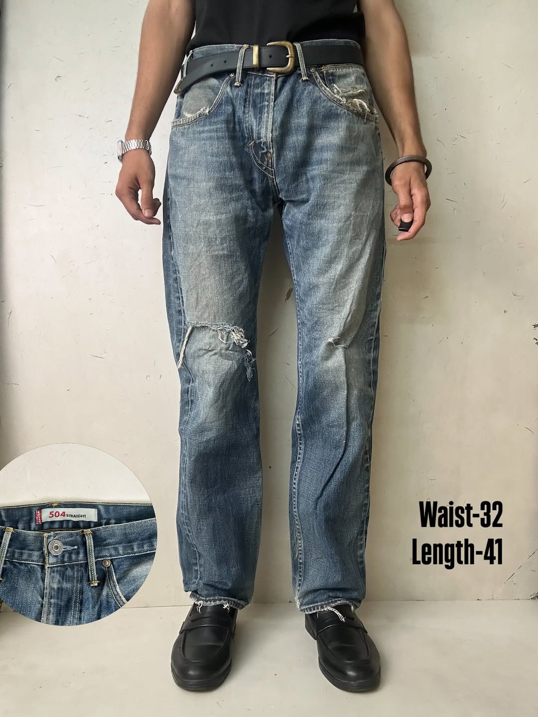 Vintage Levi’s 504 Straight Jeans,W32/L41