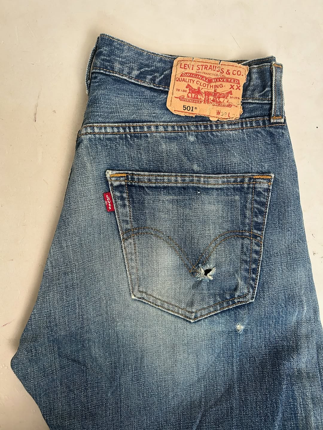Levi’s 501 vintage jeans,W32/L44 - Image 5