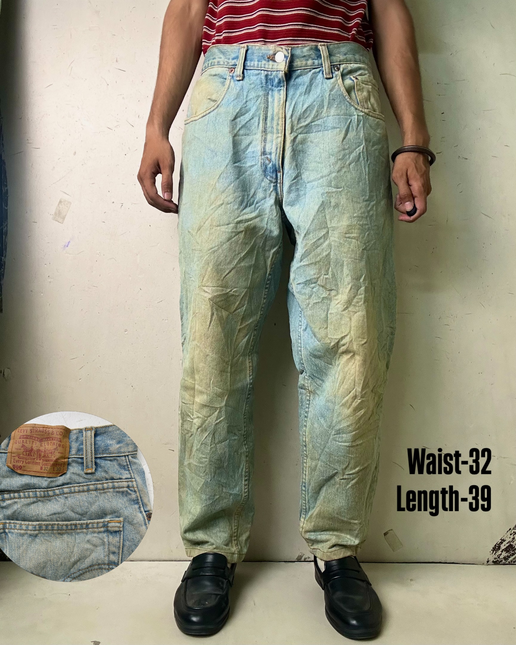 Levi’s 560 Vintage Baggy Jeans,W30/L40