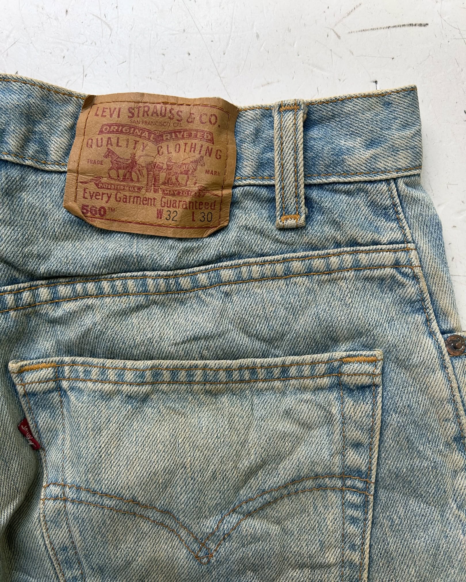Levi’s 560 Vintage Baggy Jeans,W30/L40 - Image 5
