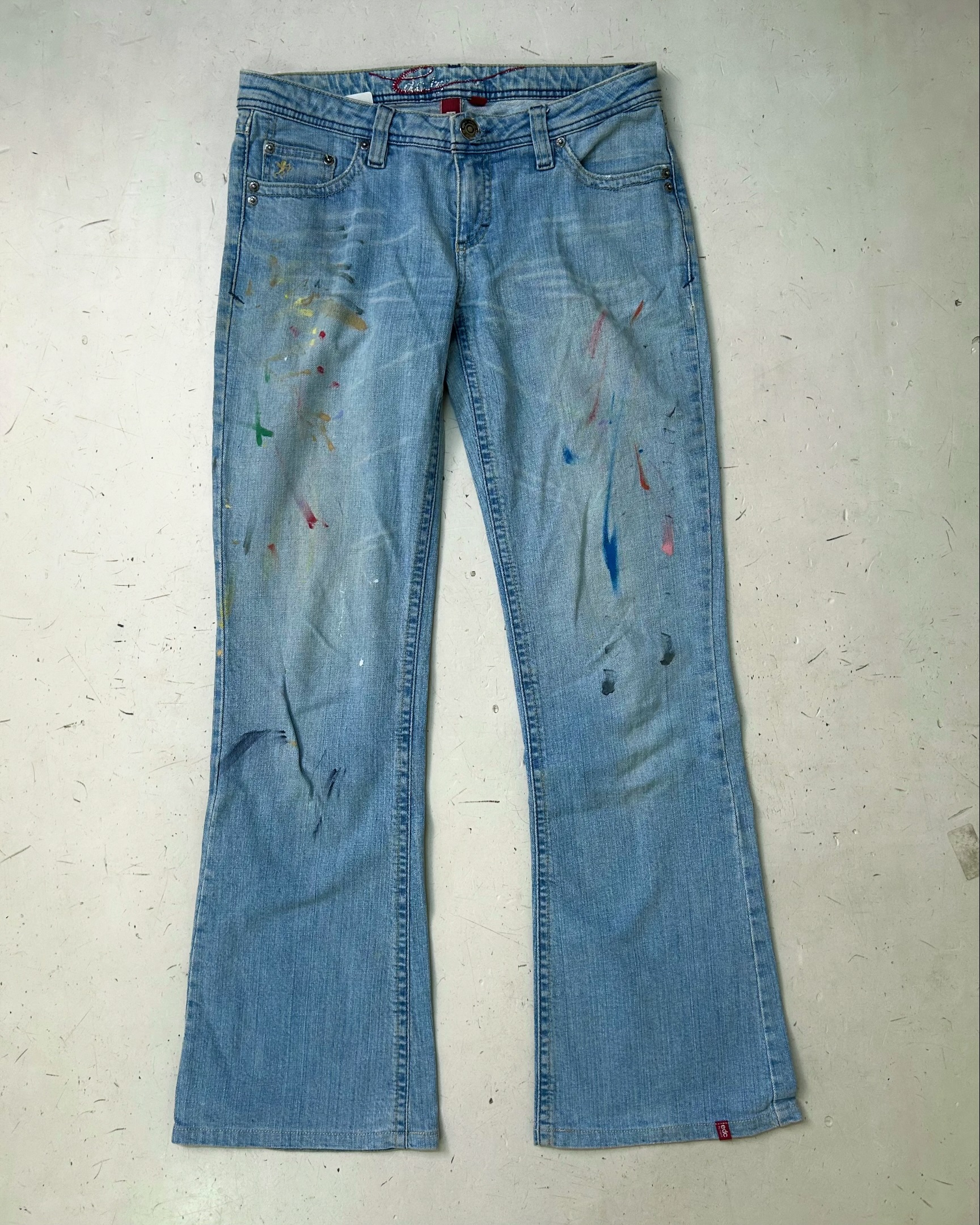 Five Light washed Bootcut Jeans,W31/L41 - Image 2