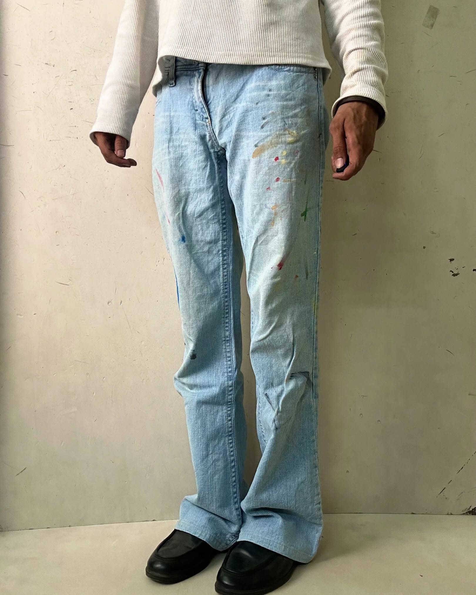 Five Light washed Bootcut Jeans,W31/L41 - Image 4