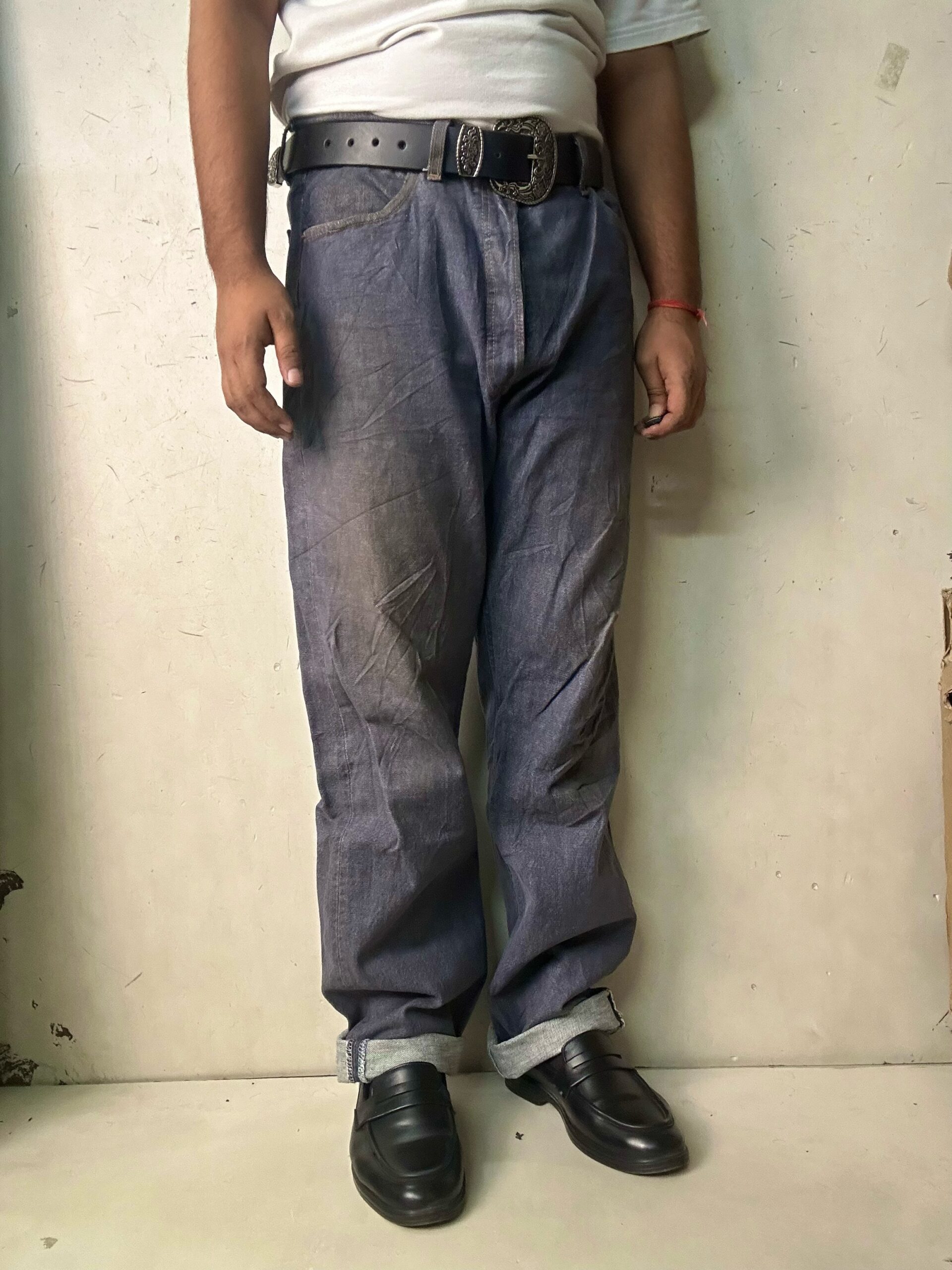 Levi’s 501 Vintage indigo raw washed Jeans,W36/L42 - Image 2