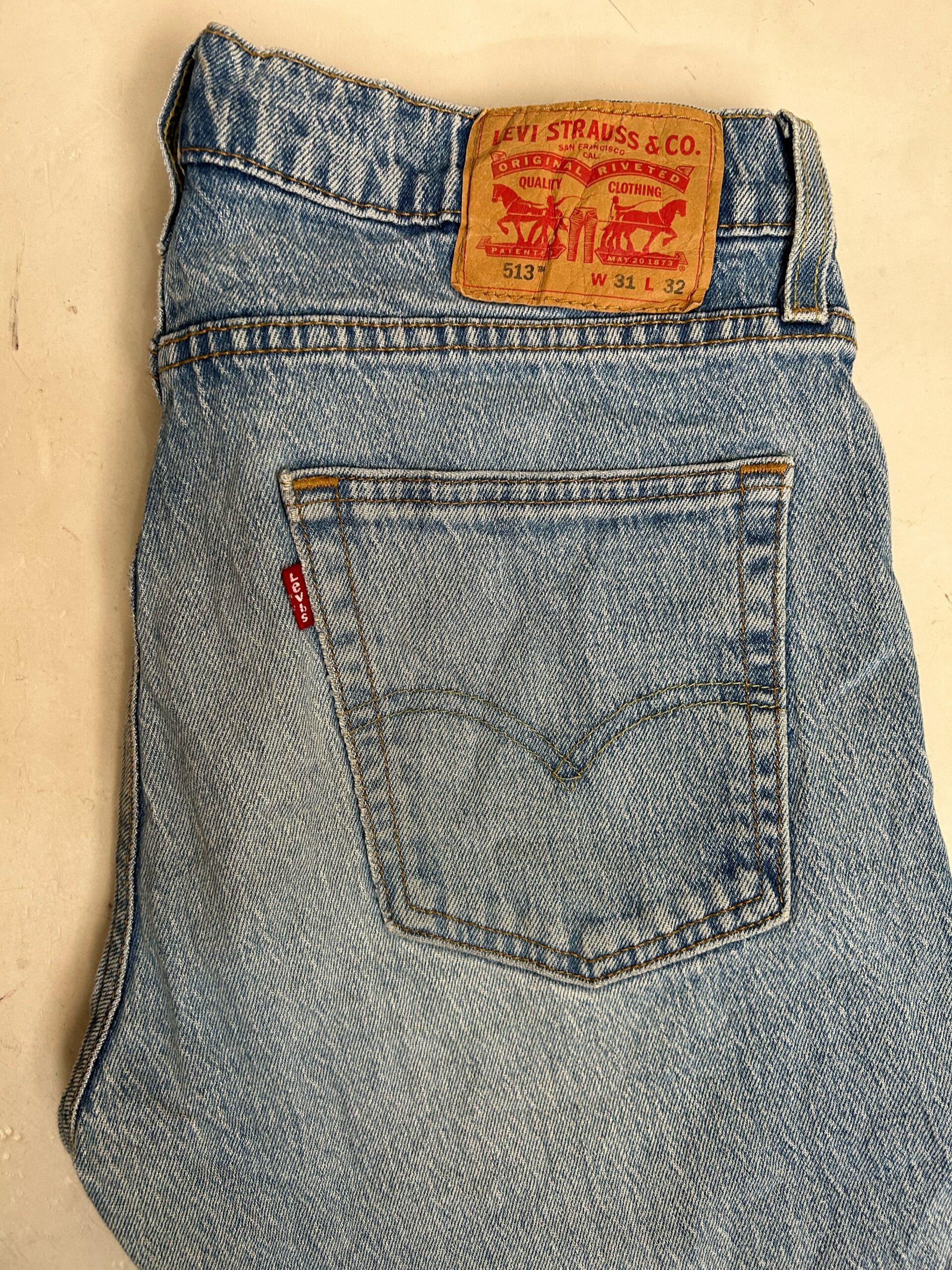 Levi’s 513 lightwashed Jeans,W32/L40 - Image 4
