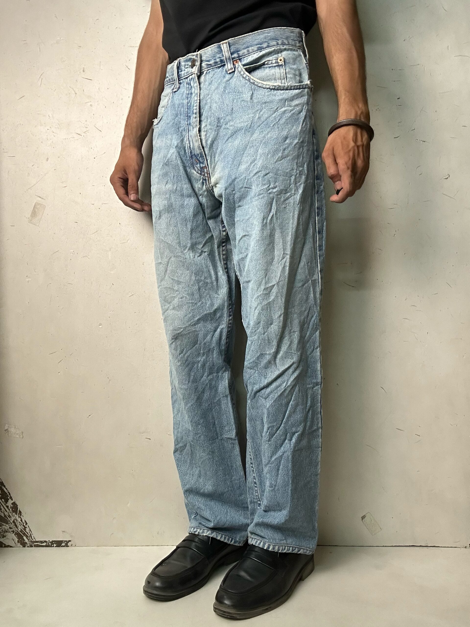 Levi’s 220 Orange Tab light washed Jeans,W32/L41 - Image 2
