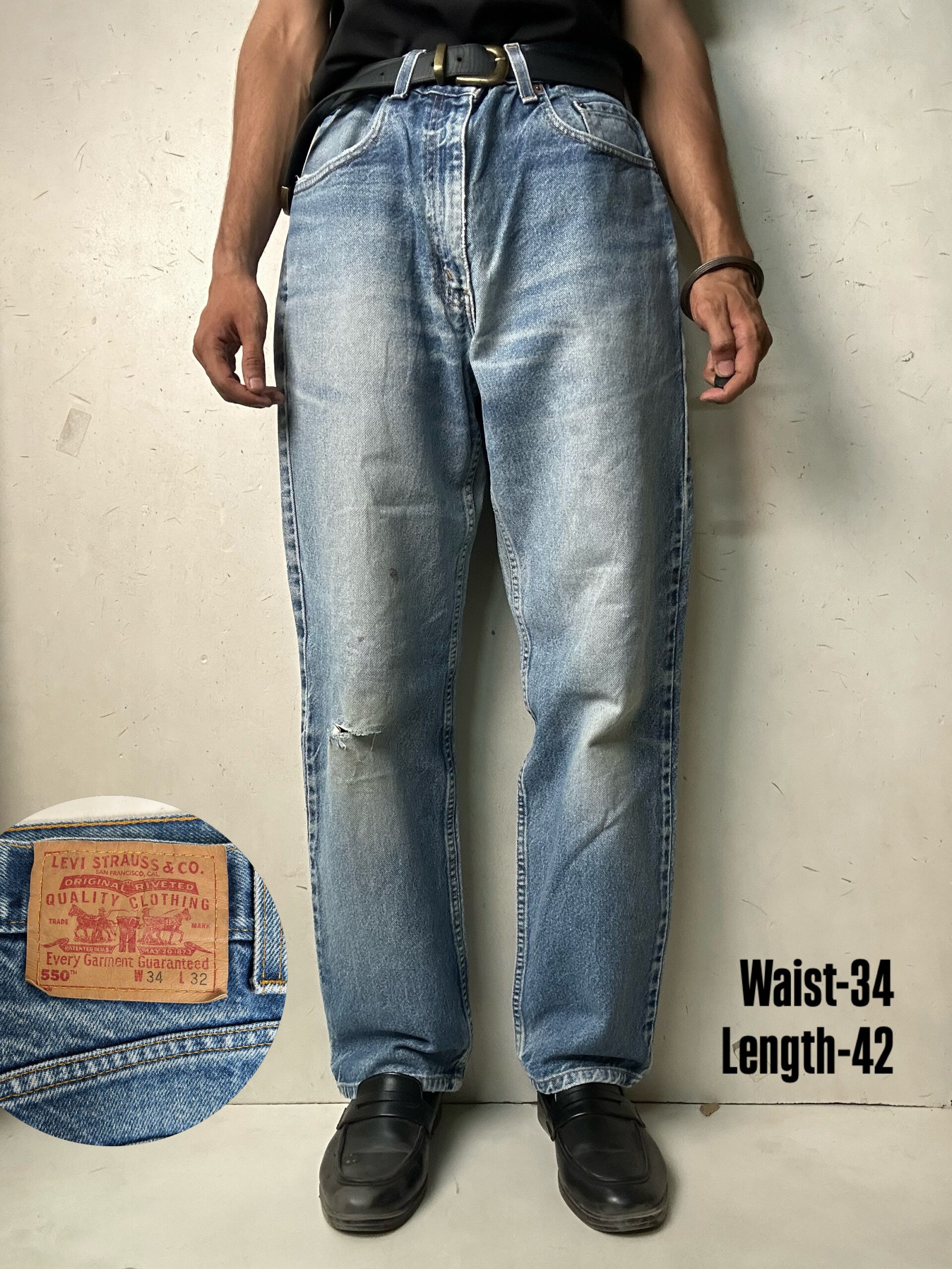Levi’s 550 vintage Jeans,W34/L42