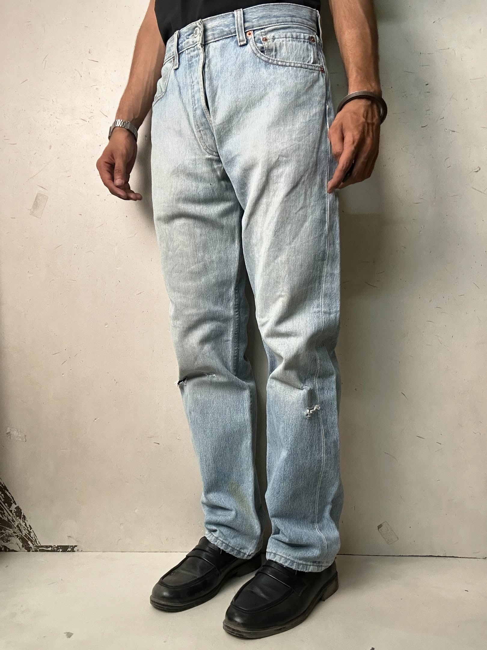 Levi’s 501 light washed vintage Jeans/W32/L43 - Image 2