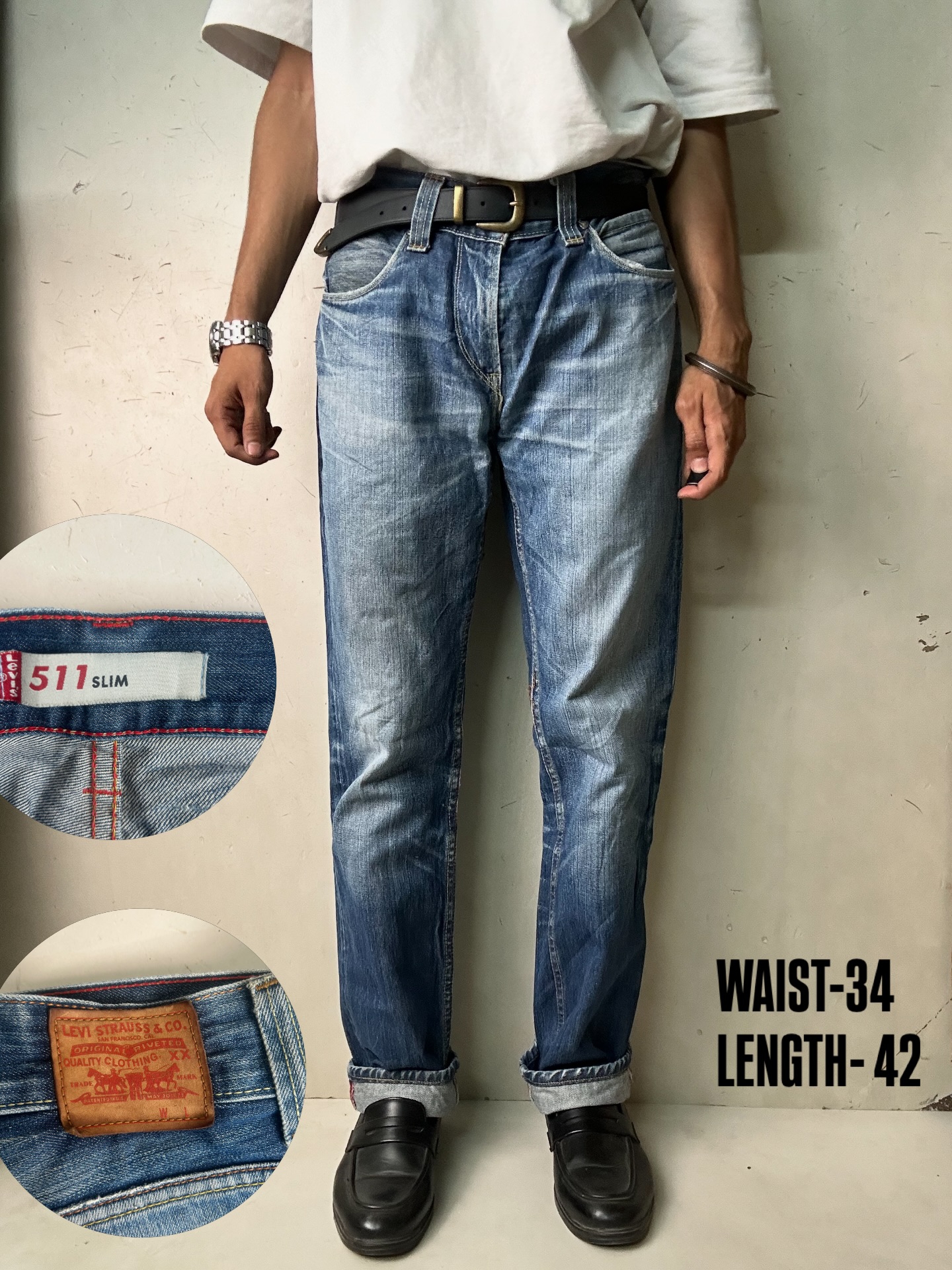 Vintage Levi’s 511 Jeans,W34/L41