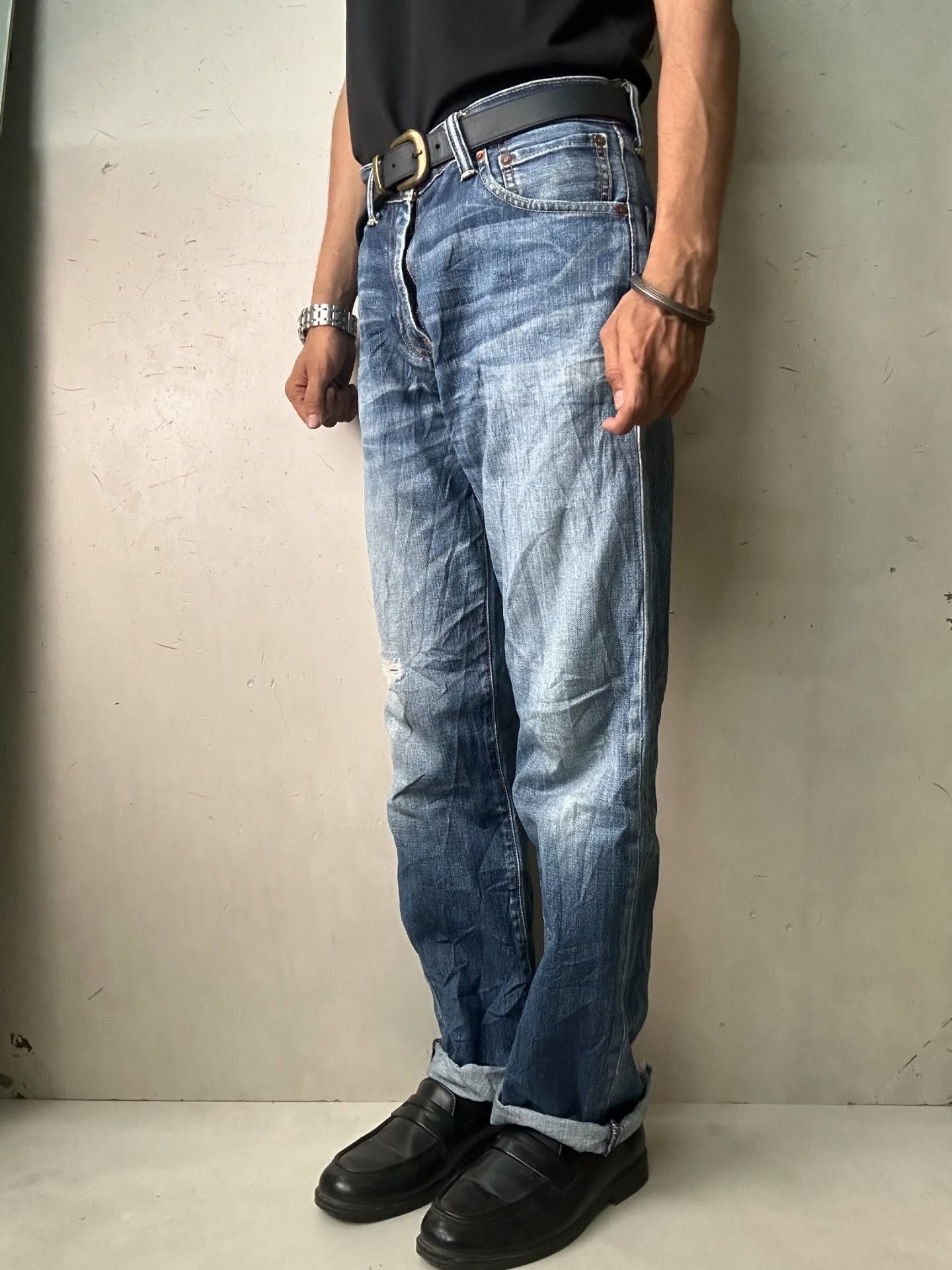 Vintage Levi’s 503 Vintage Washed Jeans,W30/L43 - Image 2