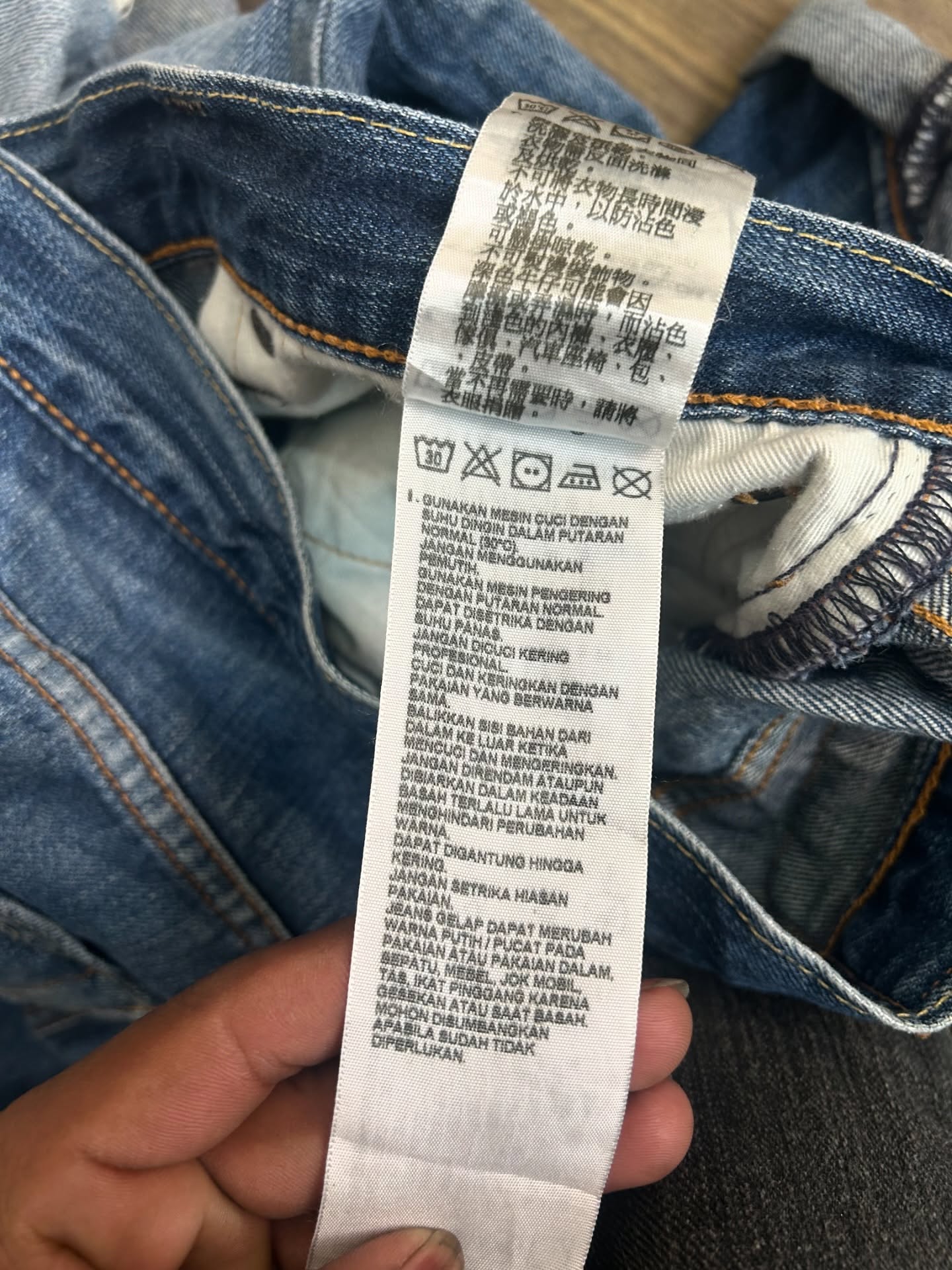 Vintage Levi’s 503 Vintage Washed Jeans,W30/L43 - Image 6