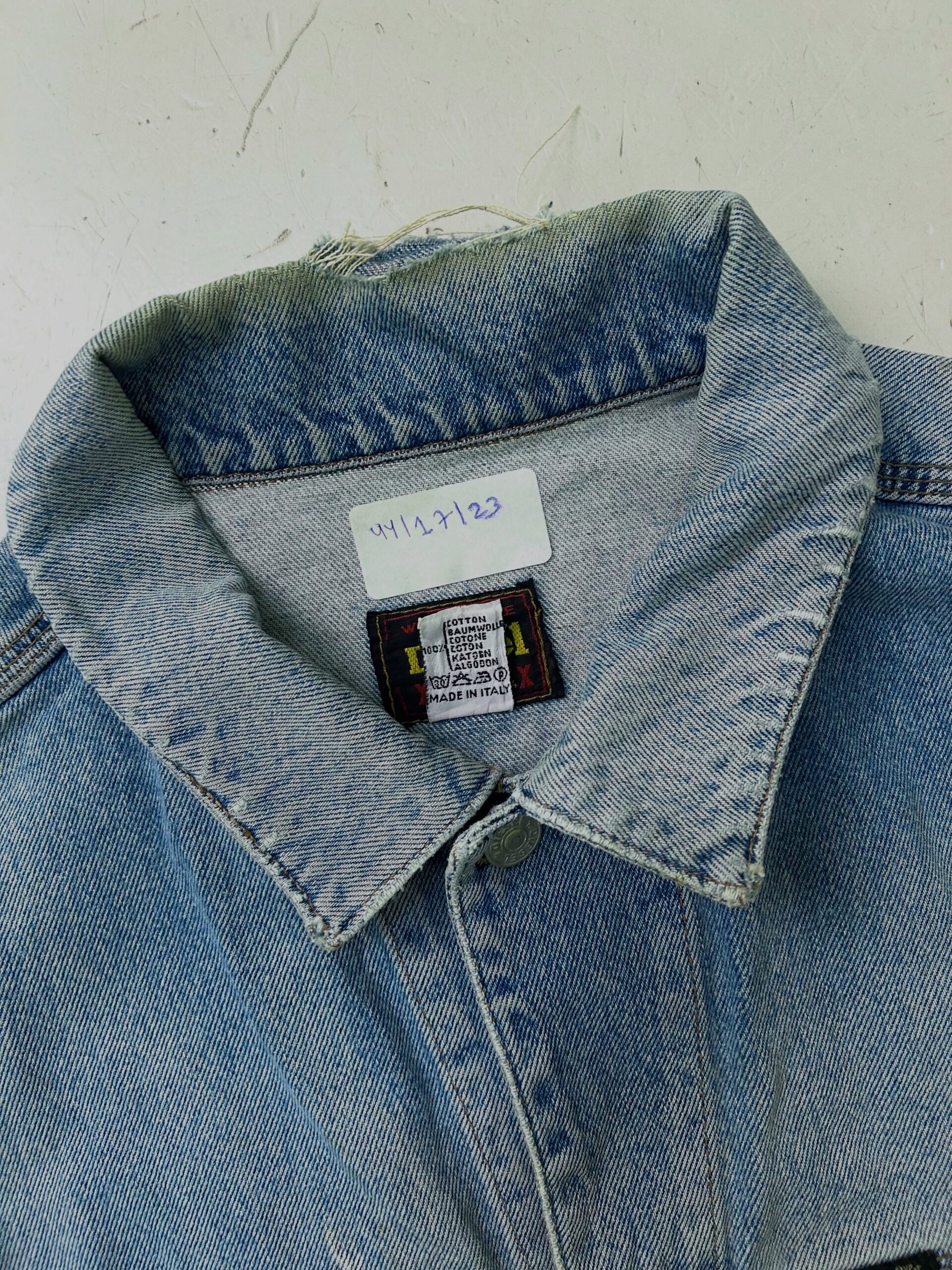 VTG 90s PREMIUM DIESEL DENIM VEST,Size-M/L,C44/L23 - Image 3