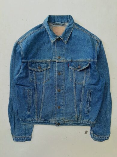 VTG 90s RARE LEVI’S TRUCKER TYPE DENIM JACKET, Size-L/XL,C48/L26