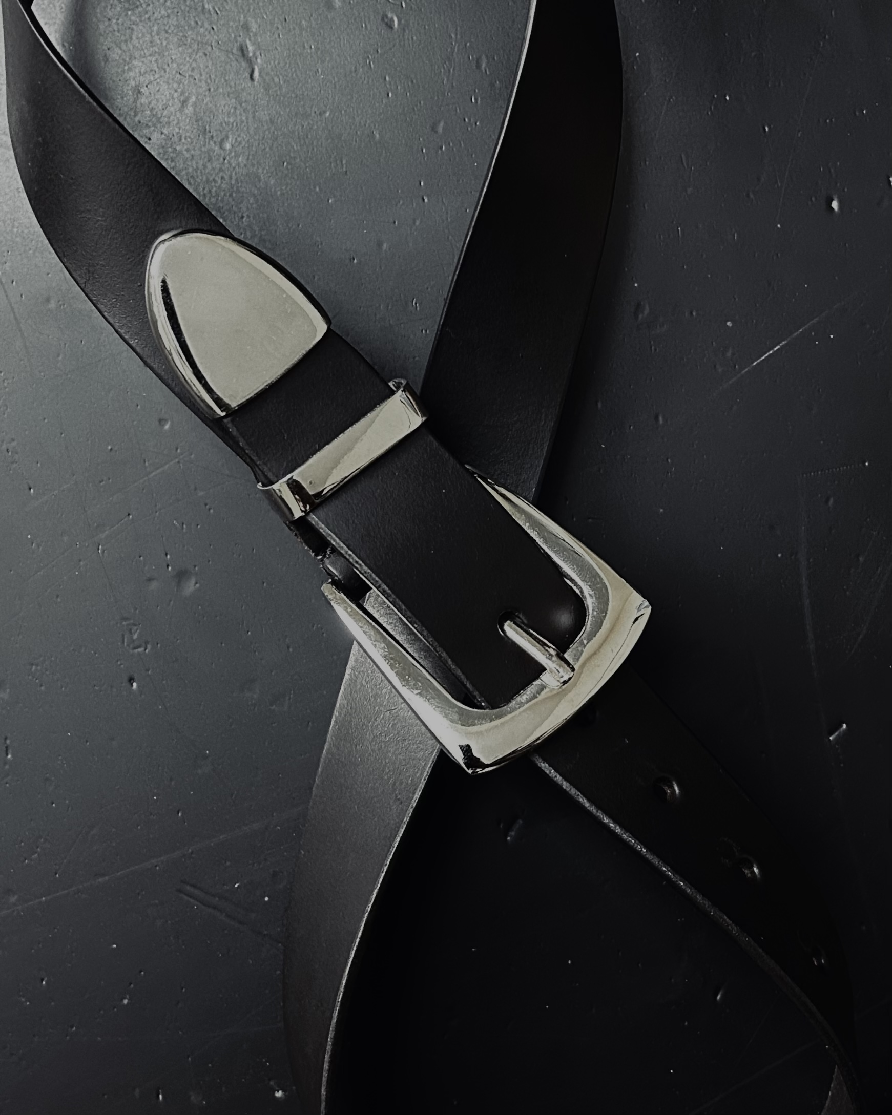 Pinterest WESTERN BELT with Metallic Tail , Genuine Leather - Image 6