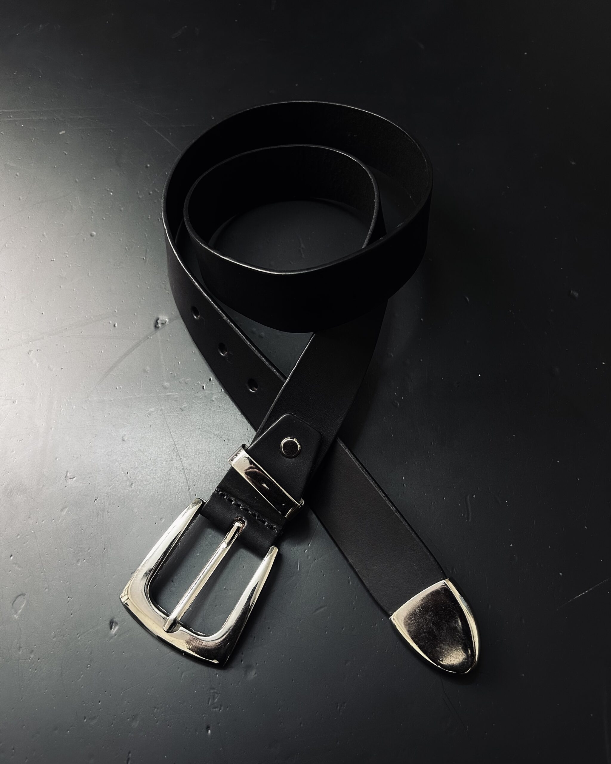 Pinterest WESTERN BELT with Metallic Tail , Genuine Leather